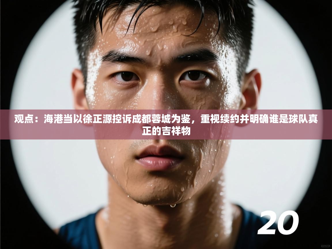 蓝鲸体育app电脑-观点:海港当以徐正源控诉成都蓉城为鉴,重视续约并明确谁是球队真正的吉祥物 第4张
