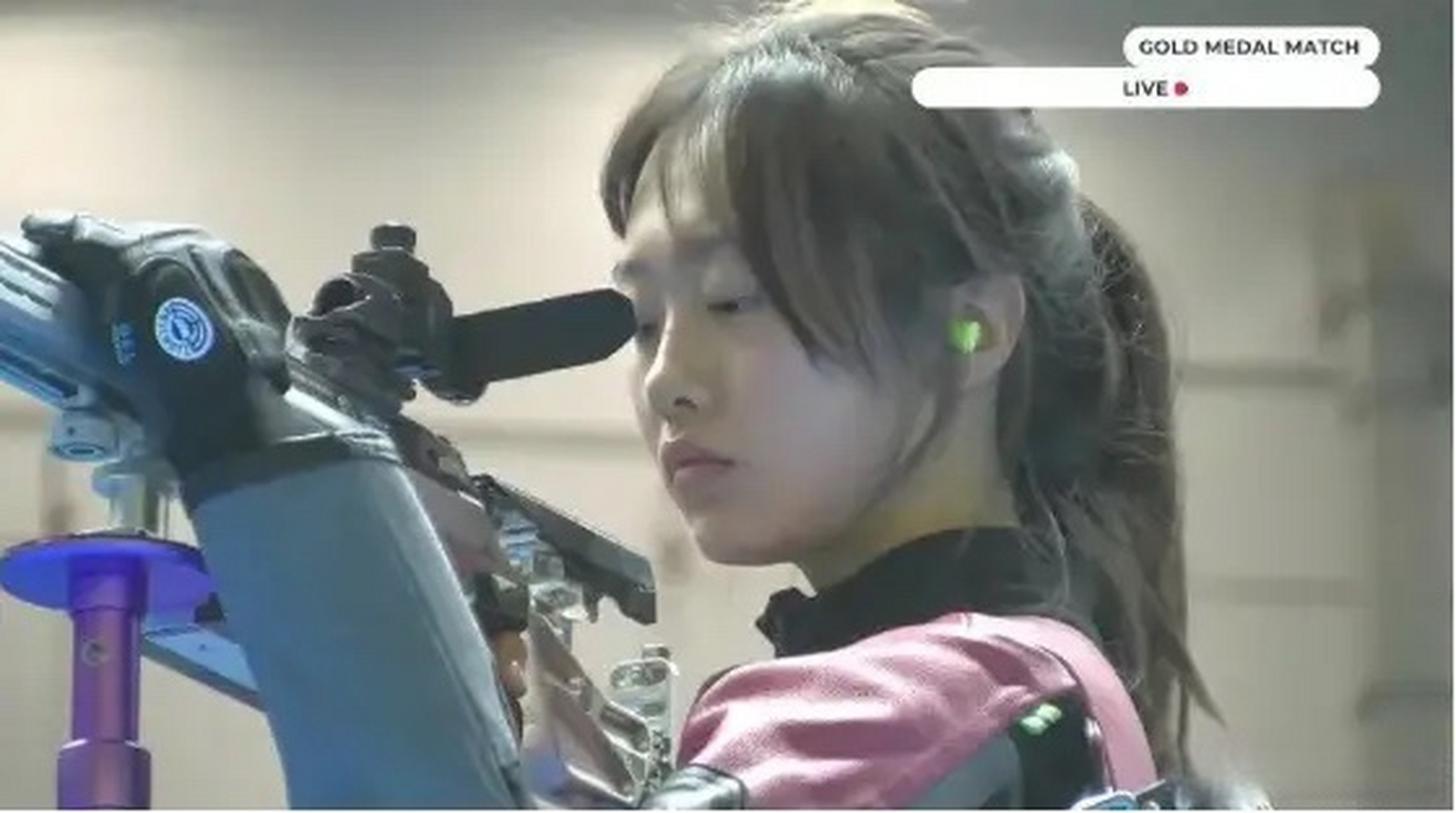 包含韩国射击选手失误，遗憾无缘决赛的词条